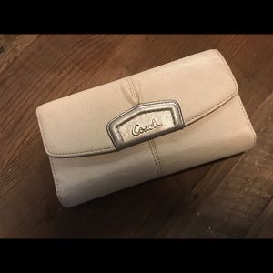 Tan Coach Wallet
